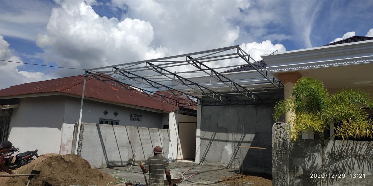 kanopi tanjung hulu - Dokumentasi Proyek